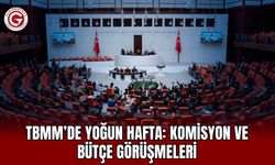 TBMM’de yoğun hafta: Komisyon ve bütçe görüşmeleri