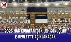 2026 hac kuraları çekildi: Sonuçlar e-Devlet’te açıklanacak