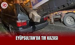 Eyüpsultan'da Tır Kazası