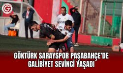 Göktürk Sarayspor Paşabahçe’de galibiyet sevinci yaşadı