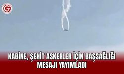 Kabine, şehit askerler için başsağlığı mesajı yayımladı