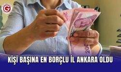 Kişi başına en borçlu il Ankara oldu