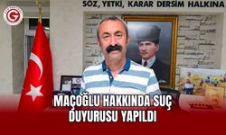 Maçoğlu Hakkında Suç Duyurusu Yapıldı