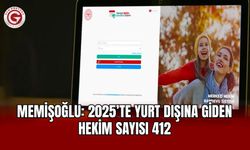Memişoğlu: 2025’te Yurt Dışına Giden Hekim Sayısı 412