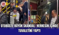 Otobüste büyük skandal: Herkesin içinde tuvaletini yaptı