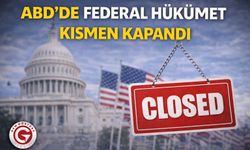 ABD'de Federal Hükümet Kısmen Kapandı