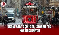 AKOM saat açıkladı: İstanbul’da kar bekleniyor