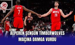 Alperen Şengün Timberwolves maçına damga vurdu