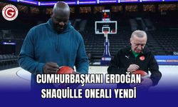 Cumhurbaşkanı Erdoğan Shaquille ONealı yendi