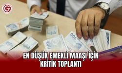 En Düşük Emekli Maaşı İçin Kritik Toplantı