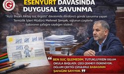 Esenyurt Davasında Duygusal Savunma