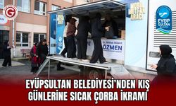 Eyüpsultan Belediyesi’nden Kış Günlerine Sıcak Çorba İkramı