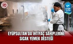 Eyüpsultan’da ihtiyaç sahiplerine sıcak yemek desteği