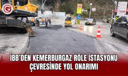 İBB’den Kemerburgaz Röle İstasyonu Çevresinde Yol Onarımı