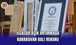 Ilgazda Açık Artırmada Karakovan Balı Rekoru