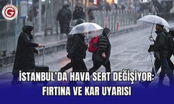 İstanbul’da hava sert değişiyor: Fırtına ve kar uyarısı