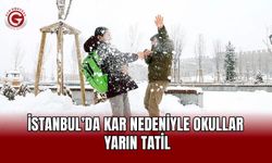 İstanbul’da kar nedeniyle okullar yarın tatil