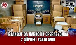 İstanbul’da narkotik operasyonda 2 şüpheli yakalandı