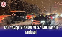 Kar yağışı İstanbul ve 27 ilde hayatı etkiledi