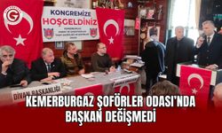 Kemerburgaz Şoförler Odası’nda Başkan Değişmedi