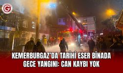 Kemerburgaz’da Tarihi Eser Binada Yangın: Can Kaybı Yok