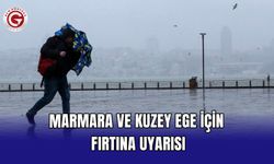 Marmara ve Kuzey Ege için fırtına uyarısı