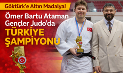 Göktürk'e Altın Madalya, Ömer Bartu Ataman Gençler Judo’da Türkİye Şampiyonu