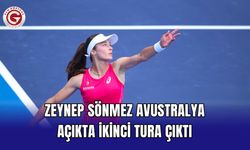Zeynep Sönmez Avustralya Açıkta ikinci tura çıktı