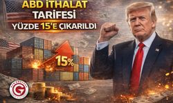 ABD ithalat tarifesi yüzde 15’e çıkarıldı