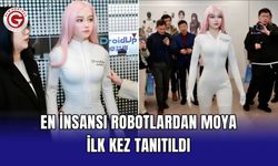 En insansı robotlardan Moya ilk kez tanıtıldı