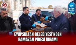 Eyüpsultan Belediyesi’nden Ramazan Pidesi İkramı