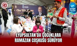 Eyüpsultan’da Çocuklara Ramazan Coşkusu Sürüyor