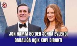 Jon Hamm 50’den sonra evlendi, babalığa açık kapı bıraktı