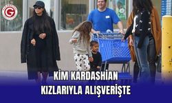 Kim Kardashian kızlarıyla alışverişte
