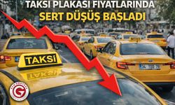 Taksi plakası fiyatlarında sert düşüş başladı