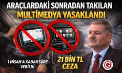 Araçlardaki Sonradan Takılan Multimedya Yasaklandı
