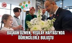 Başkan Özmen, Yeşilay Haftası’nda Öğrencilerle Buluştu