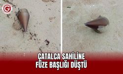 Çatalca Sahiline Füze Başlığı Düştü