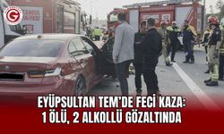 Eyüpsultan TEM’de Feci Kaza: 1 Ölü, 2 Alkollü Gözaltında