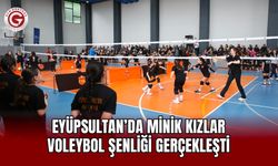 Eyüpsultan’da Minik Kızlar Voleybol Şenliği Gerçekleşti