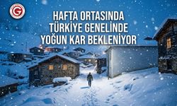 Hafta Ortasında Türkiye Genelinde Yoğun Kar Bekleniyor