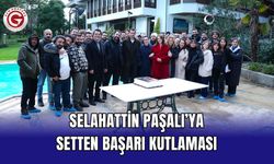 Selahattin Paşalı’ya Setten Başarı Kutlaması