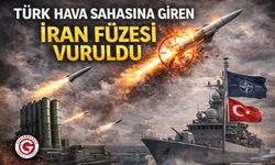 Türk Hava Sahasına Giren İran Füzesi Vuruldu