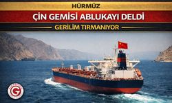Ablukaya Rağmen Çin Gemisi Geçti