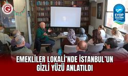Emekliler Lokali’nde İstanbul’un Gizli Yüzü Anlatıldı