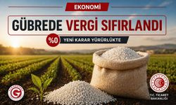 Gübrede Gümrük Vergisi Sıfırlandı