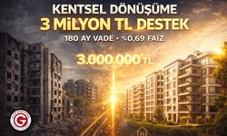 Kentsel Dönüşüme 3 Milyon TL Destek