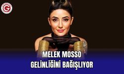 Melek Mosso gelinliğini bağışlıyor