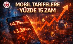 Mobil Tarifelere Yüzde 15 Zam