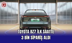 Toyota bZ7 ilk saatte 3 bin sipariş aldı